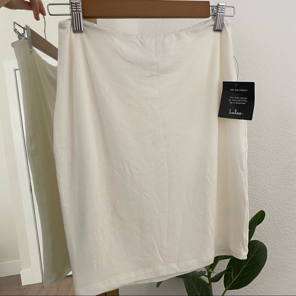 NWT Lulus stretchy bodycon pencil skirt SzM